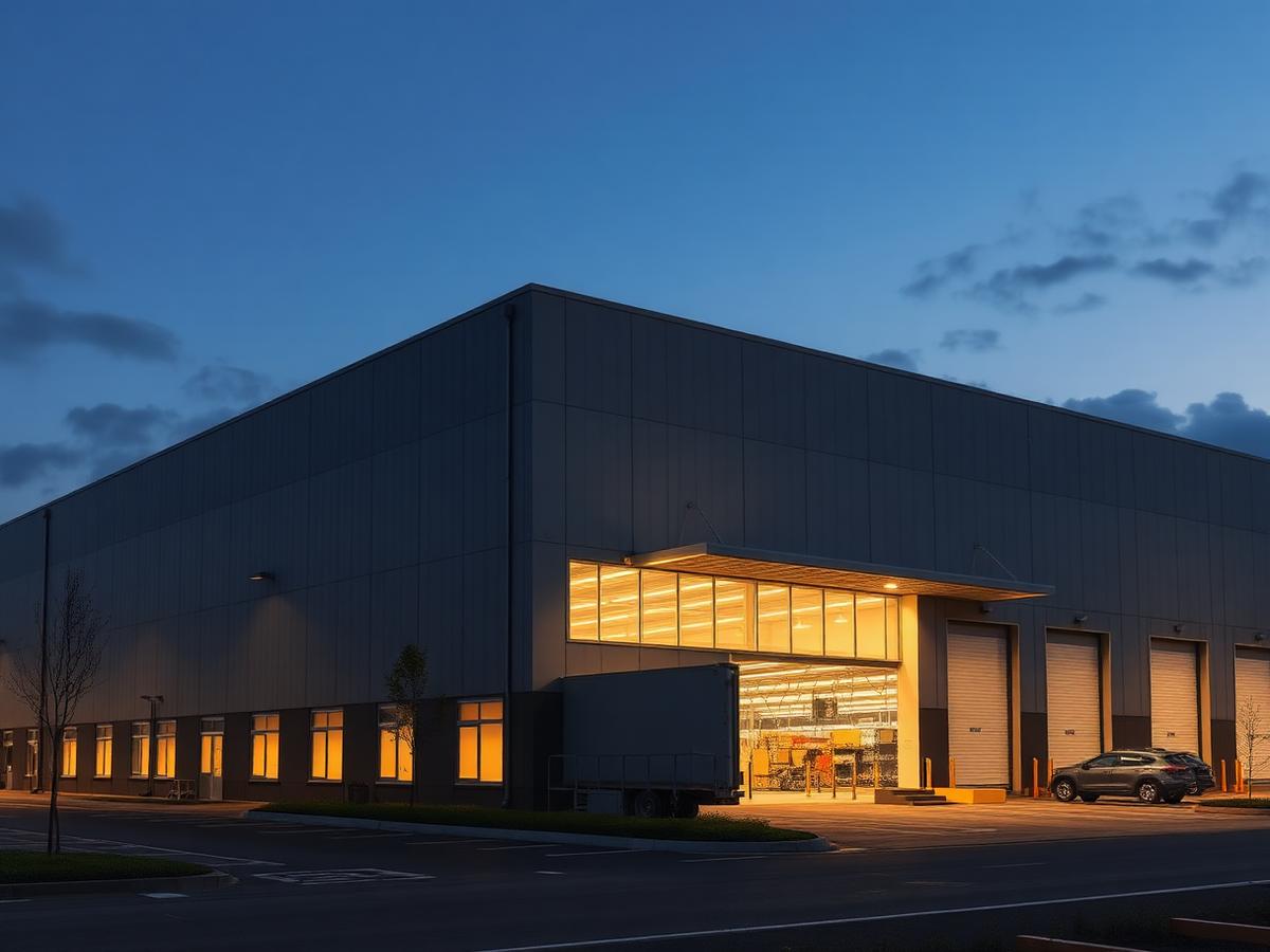 Industrial logistics facility